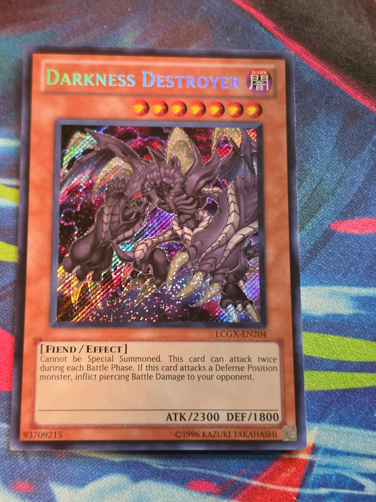Darkness Destroyer Secret Rare Legendary Collection 2 LCGX-EN204 LP