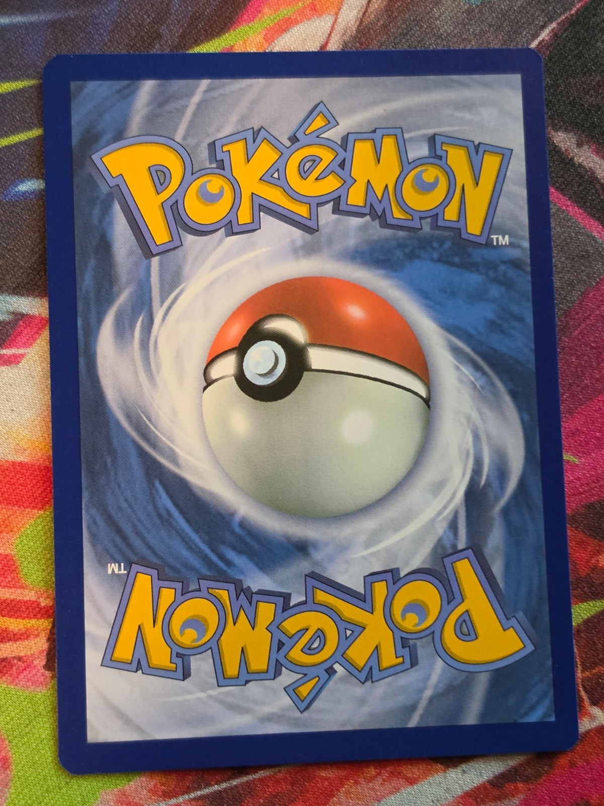Slither Wing Illustration Rare SV04: Paradox Rift 203/182 NM Pokemon (Back)