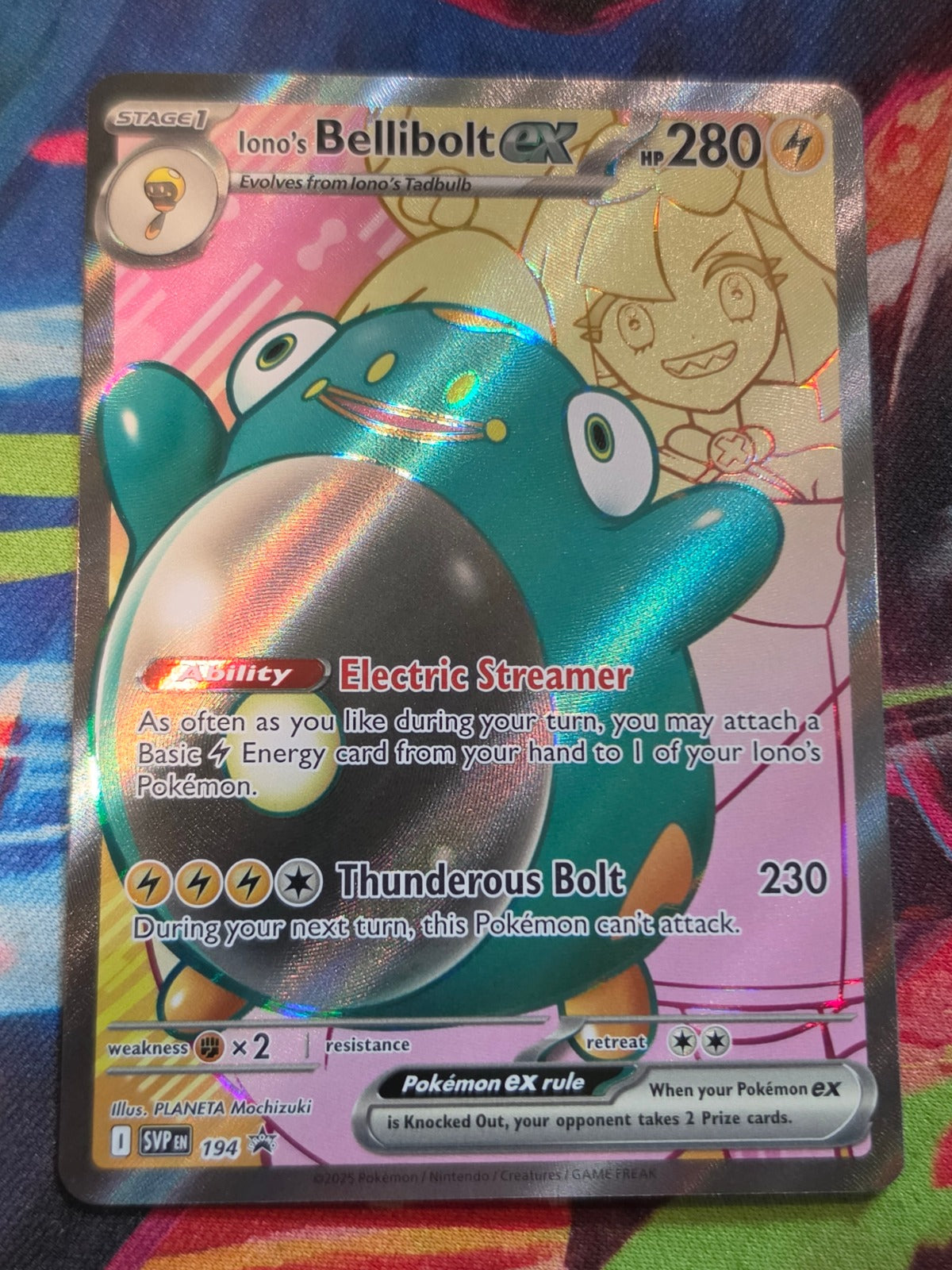 Iono's Bellibolt ex Promo SV: Scarlet & Violet Promo Cards 194 NM Pokemon