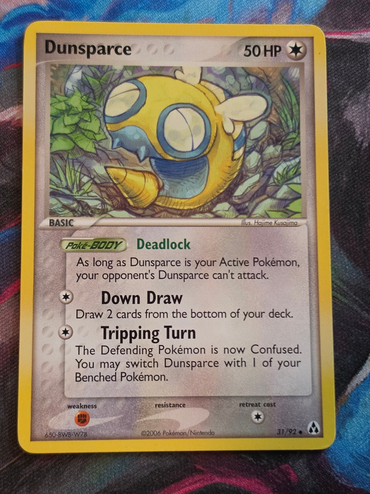 Dunsparce - 31/92 - EX Legend Maker - Uncommon - LP - Pokemon