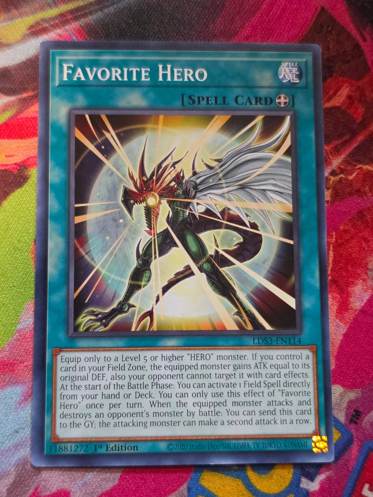 Favorite Hero Common Legendary Duelists: Season 3 LDS3-EN114 LP