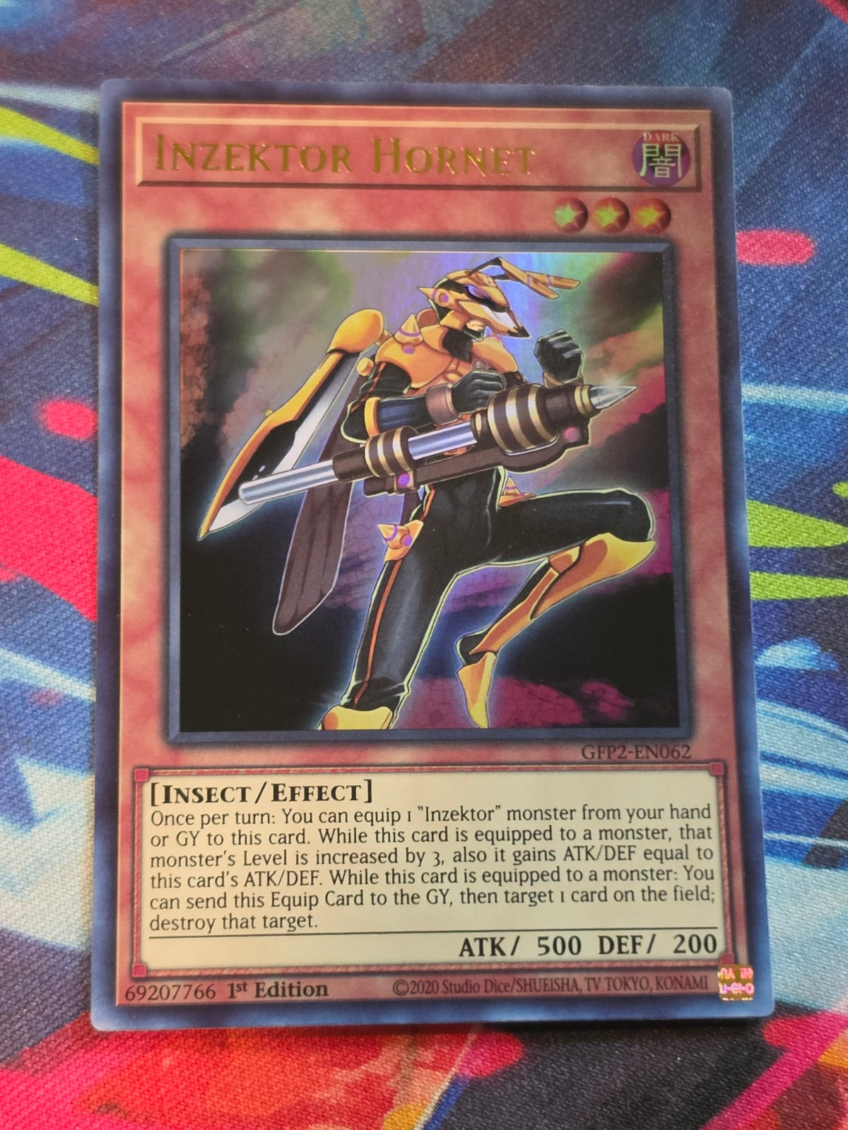 Inzektor Hornet Ultra Rare Ghosts From the Past: The 2nd Haunting GFP2-EN062 LP