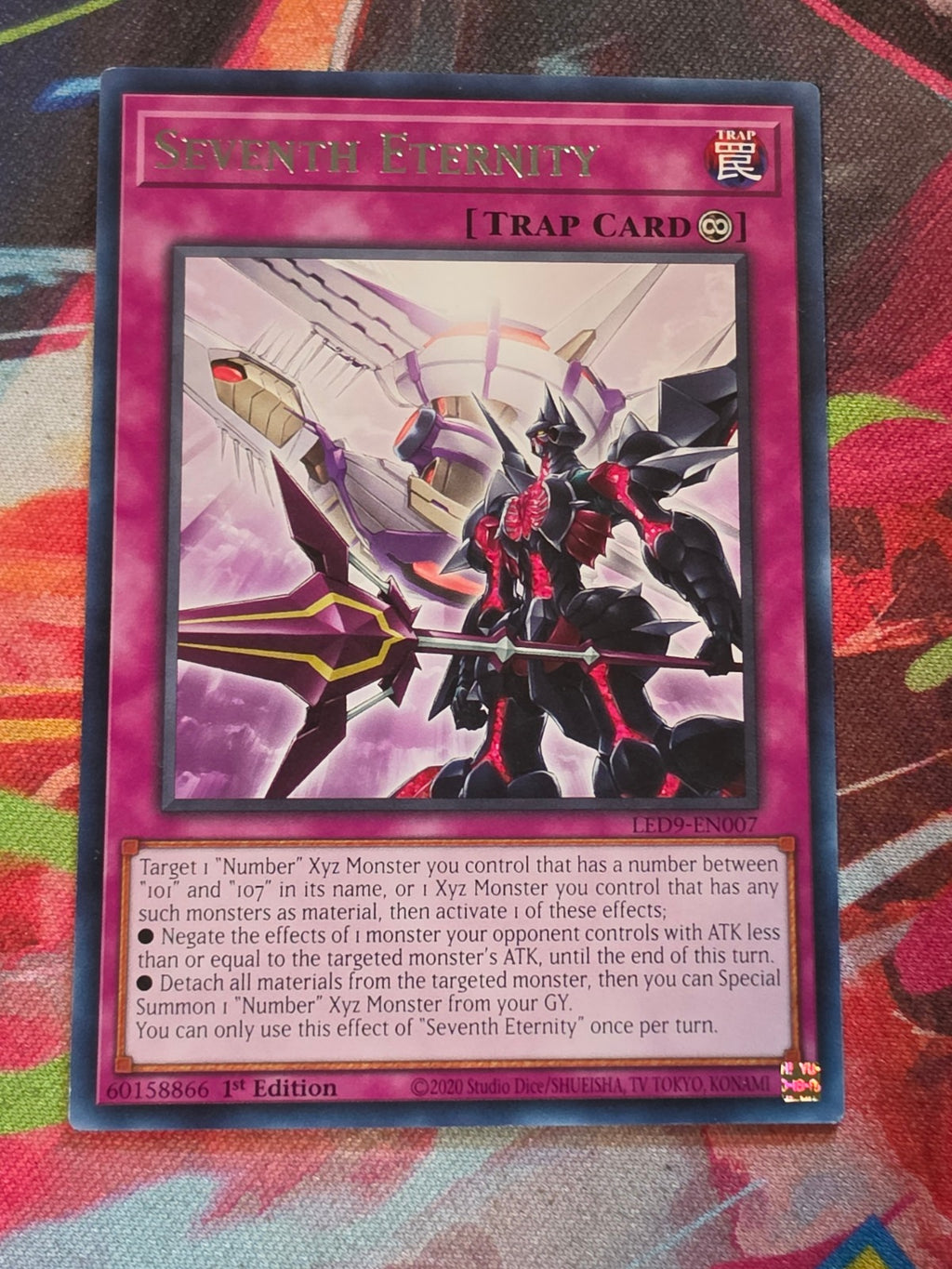 Seventh Eternity Rare Legendary Duelists: Duels From the Deep LED9-EN007 LP