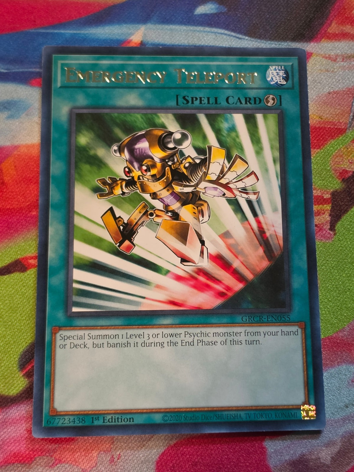 Emergency Teleport Rare The Grand Creators GRCR-EN055 LP