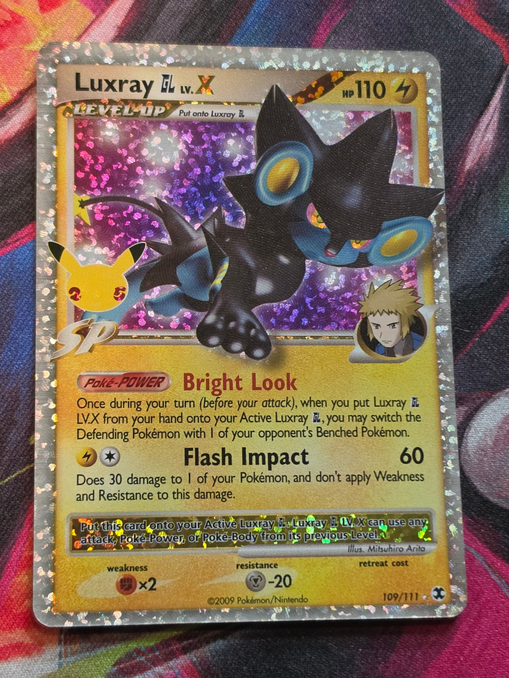 Luxray GL LV.X Celebrations Classic Collection 109/111 NM Pokemon