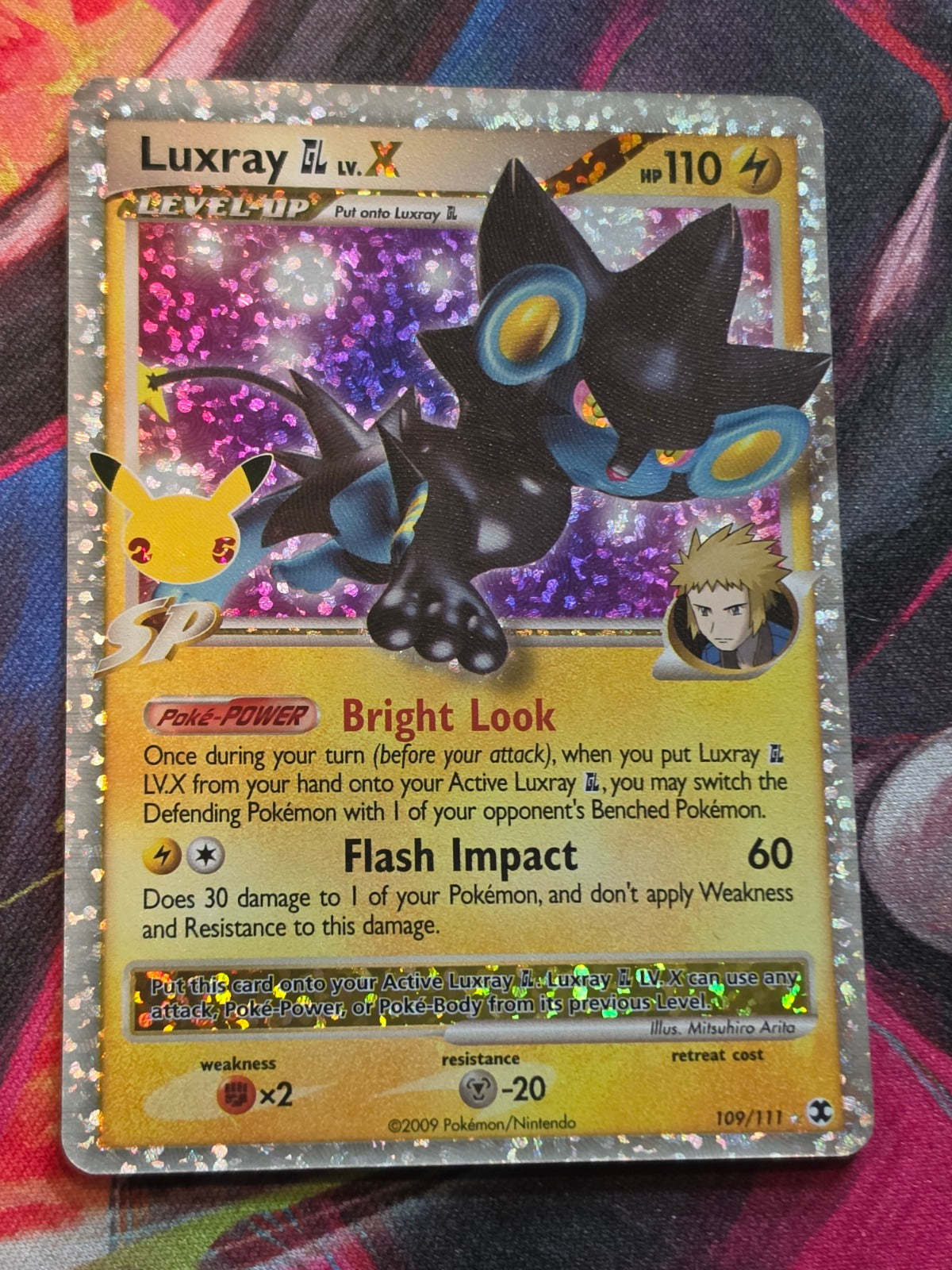 Luxray GL LV.X Celebrations Classic Collection 109/111 NM Pokemon