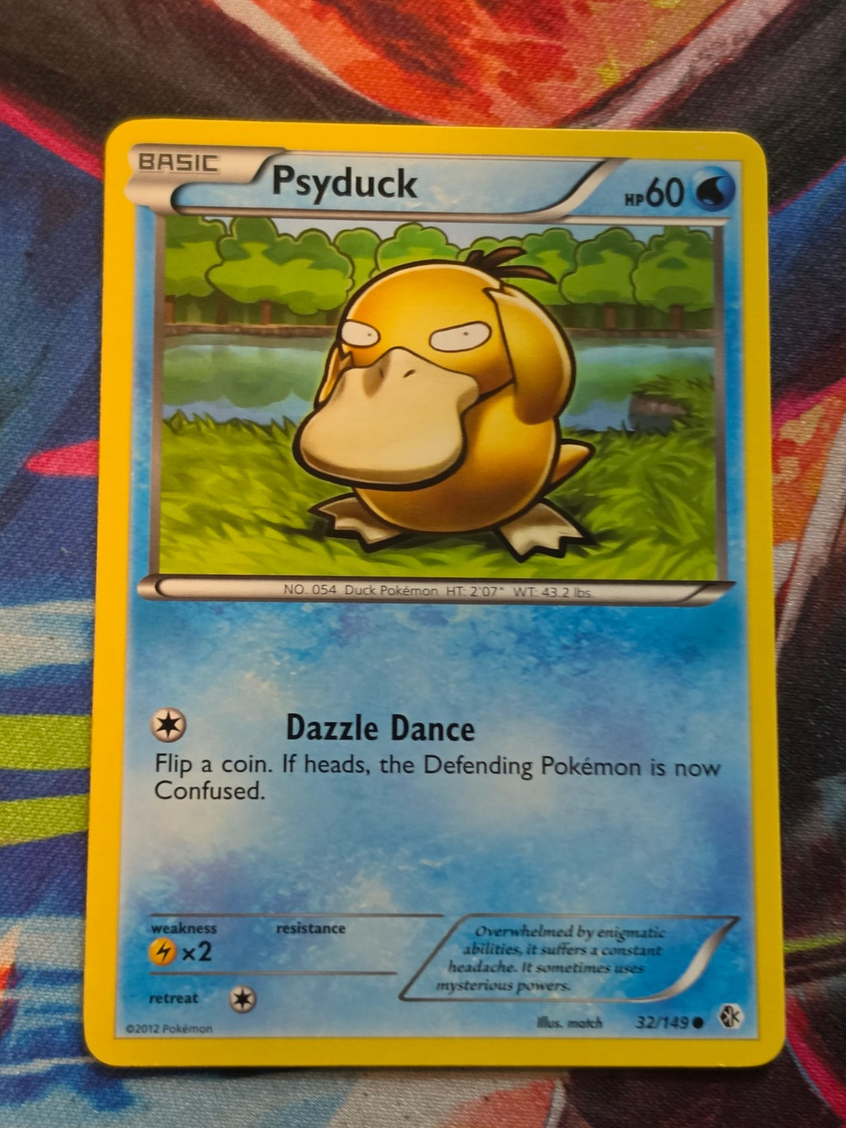 Psyduck (32) - 32/149 - Boundaries Crossed - Common - NM-/LP+ Pokemon
