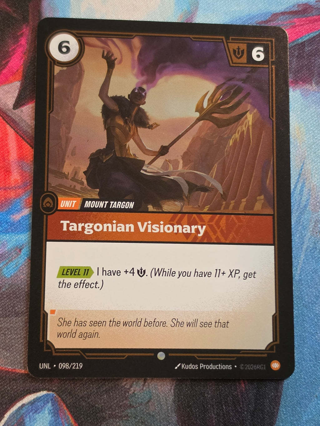 Targonian Visionary - 098/219 - Unleashed - Common - NM