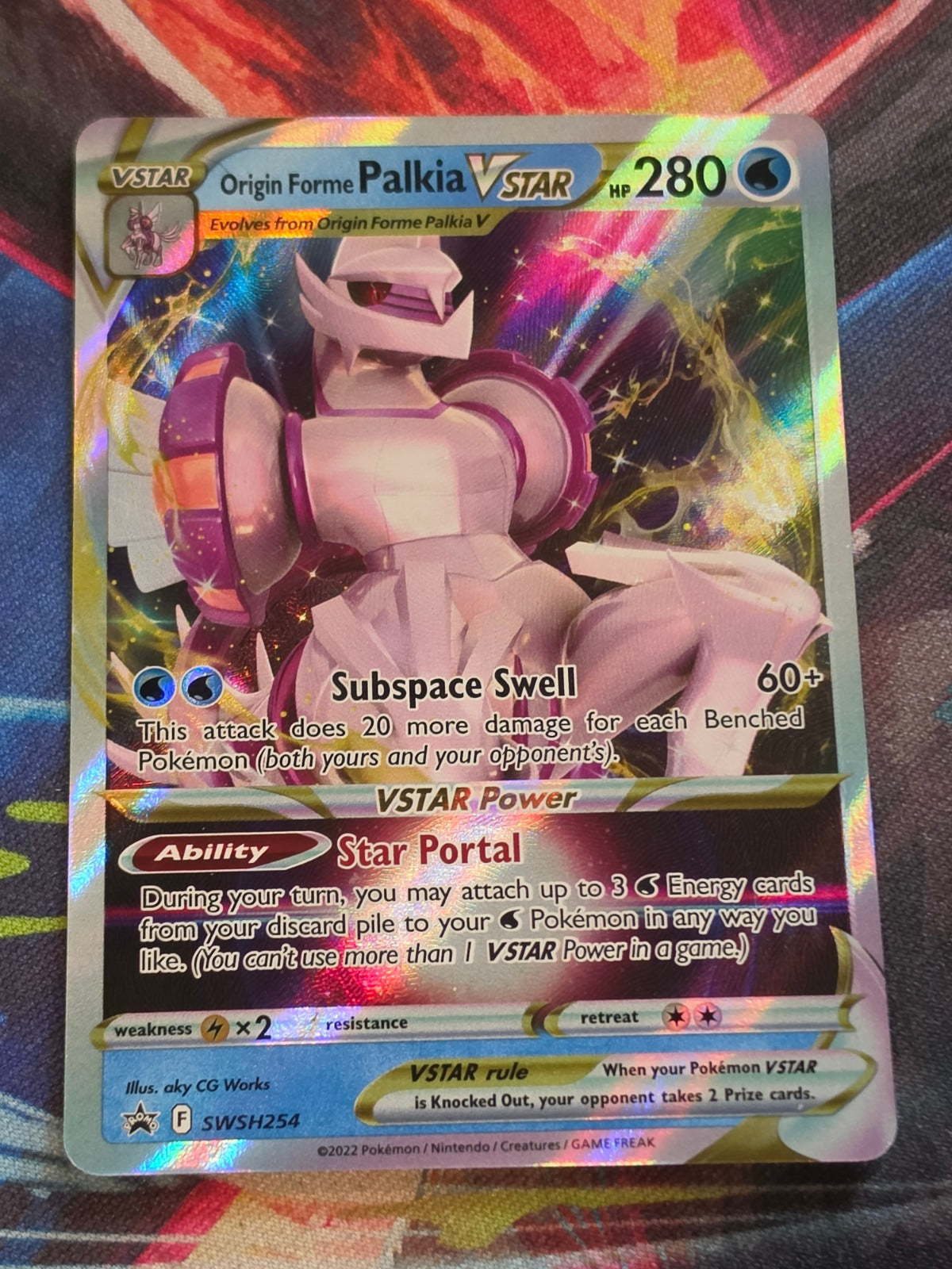 Origin Forme Palkia VSTAR - SWSH254 - SWSH: Sword & Shield Promo Cards - Promo - NM Pokemon