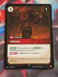 Inferna - 002/219 - Unleashed - Common - NM