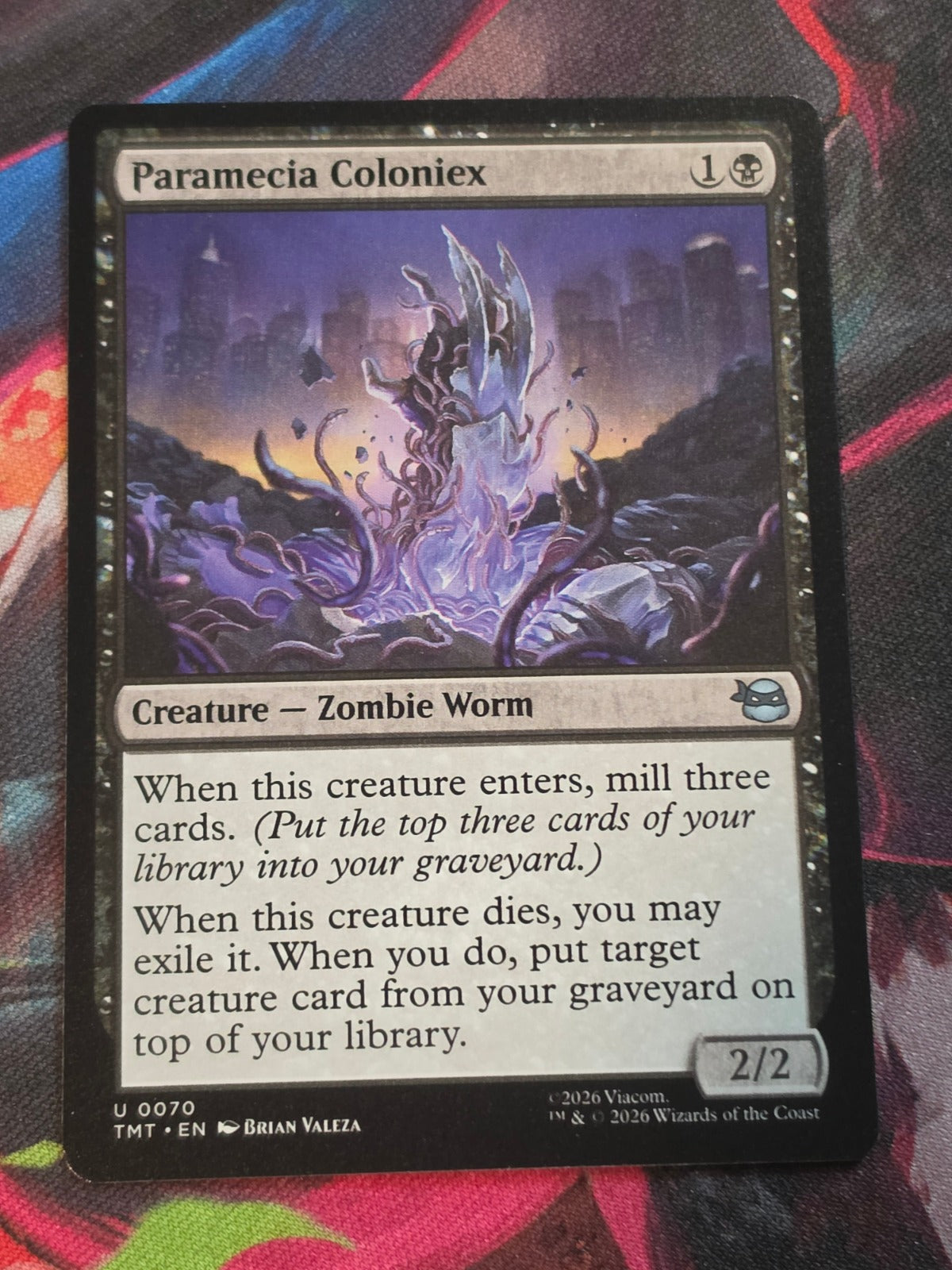 Paramecia Coloniex - 70 - Teenage Mutant Ninja Turtles - U - NM MTG