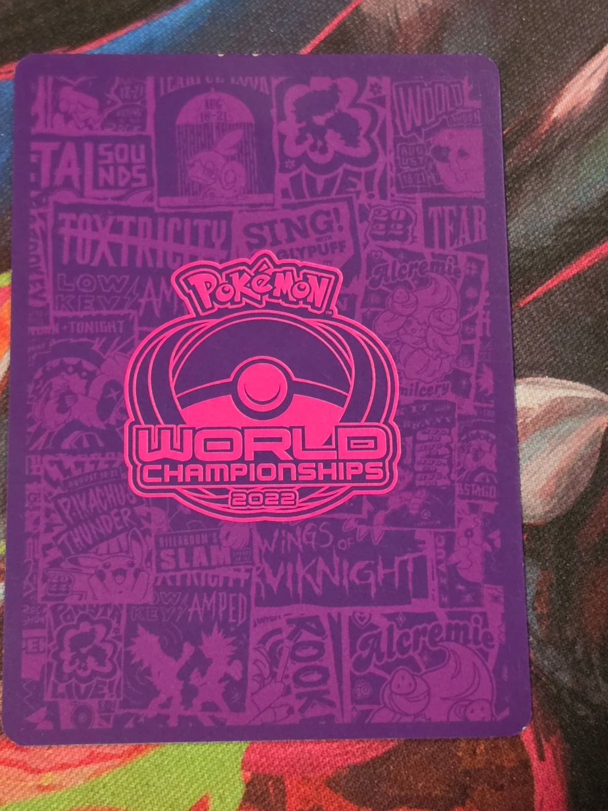 Mew V - 2022 (Andre Chiasson) Ultra Rare World Championship Decks 113/264 NM Pokemon (Back)