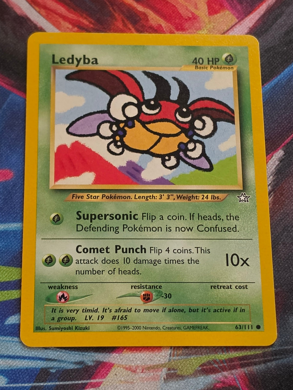 Ledyba - 063/111 - Neo Genesis - Common - Unlimited - NM-/LP+ Pokemon