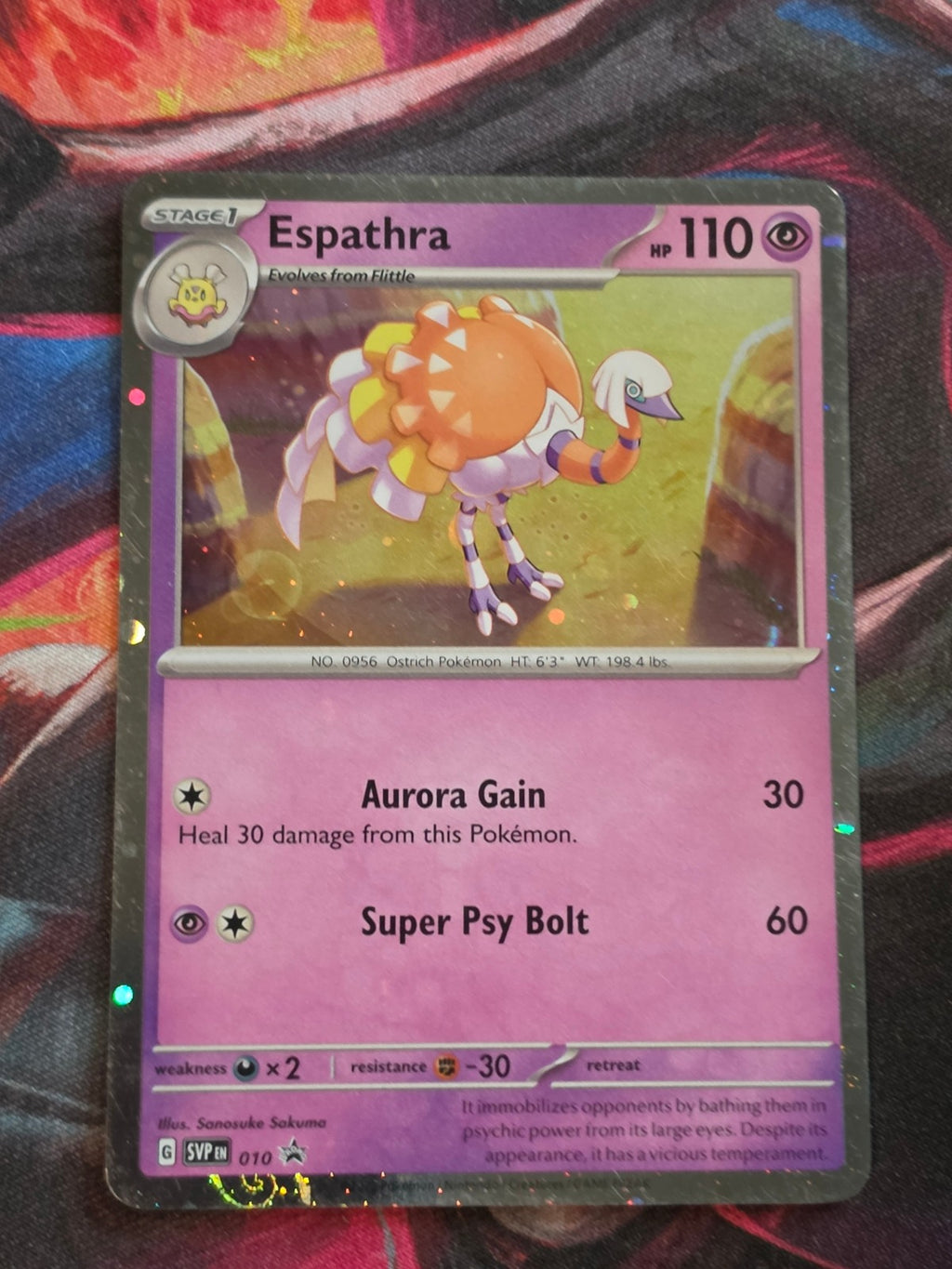 Espathra - 010 - SV: Scarlet & Violet Promo Cards - Promo - LP+ Pokemon