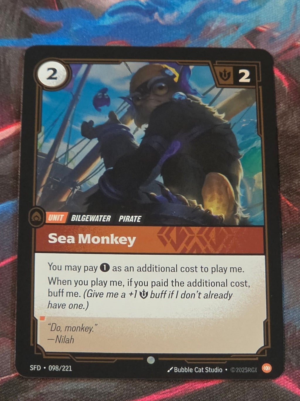 Sea Monkey - 098/221 - Spiritforged - Common - NM