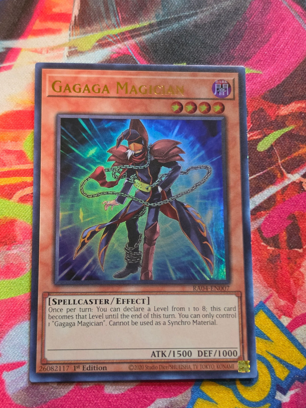 Gagaga Magician (UR) Ultra Rare Quarter Century Stampede RA04-EN007 NM