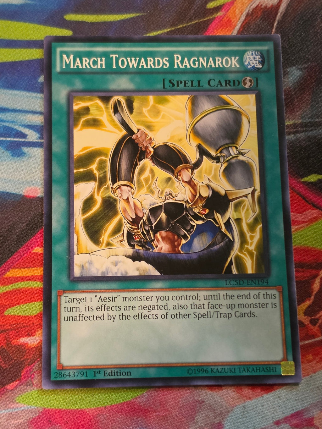 March Towards Ragnarok Common Legendary Collection 5D's LC5D-EN194 LP