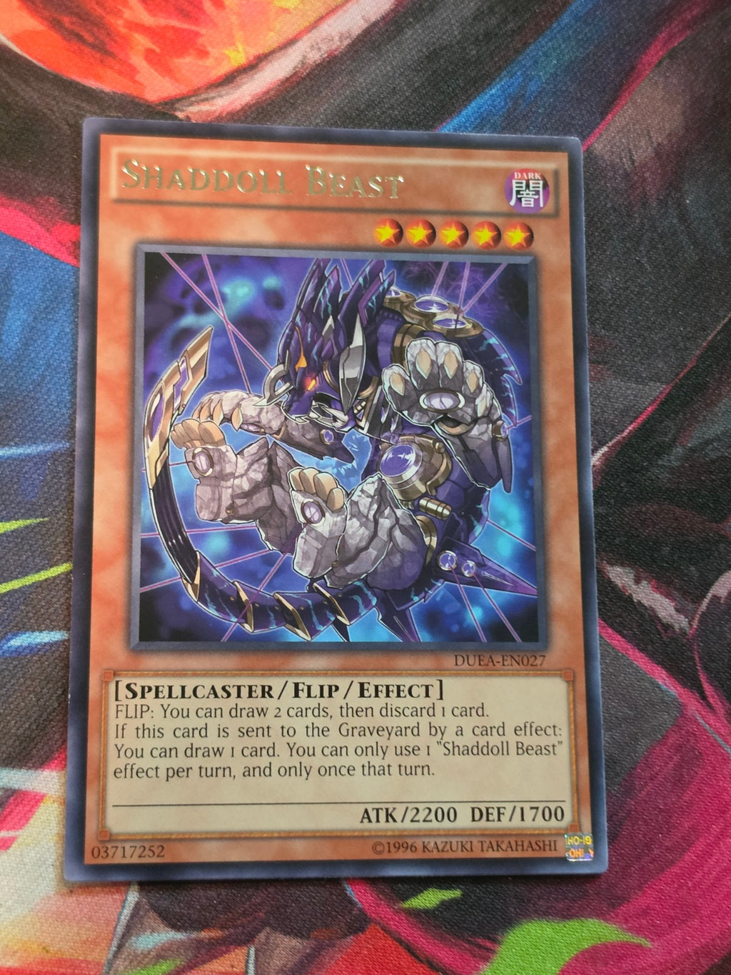Shaddoll Beast Rare Duelist Alliance DUEA-EN027 LP