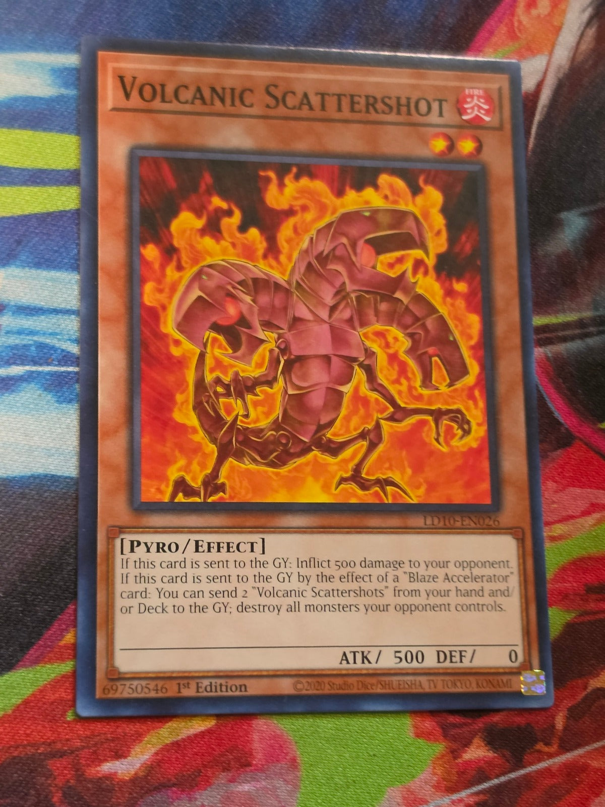 Volcanic Scattershot Common Legendary Duelists: Soulburning Volcano LD10-EN026 LP