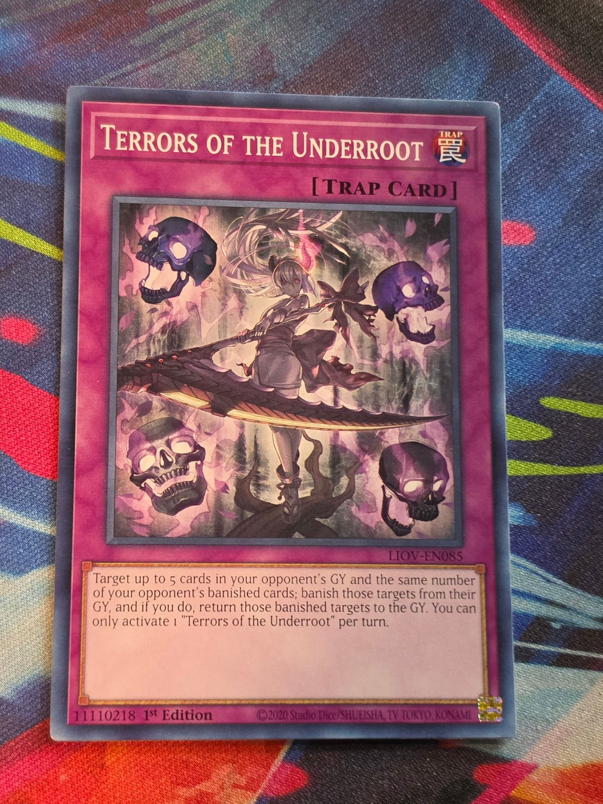 Terrors of the Underroot Common Lightning Overdrive LIOV-EN085 LP
