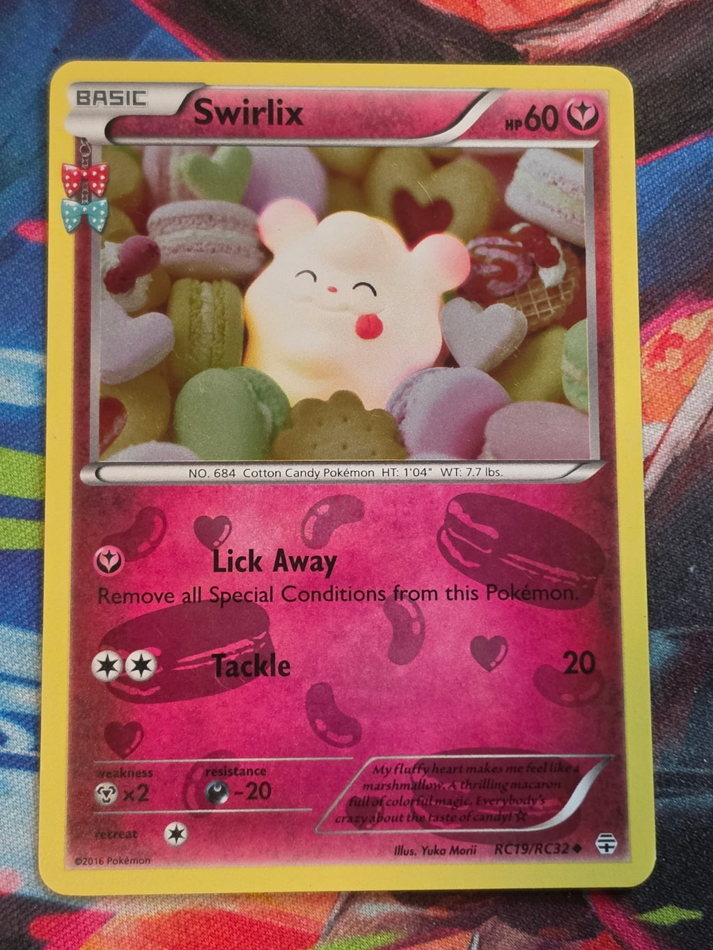 Swirlix Uncommon Generations: Radiant Collection RC19/RC32 LP+ Pokemon