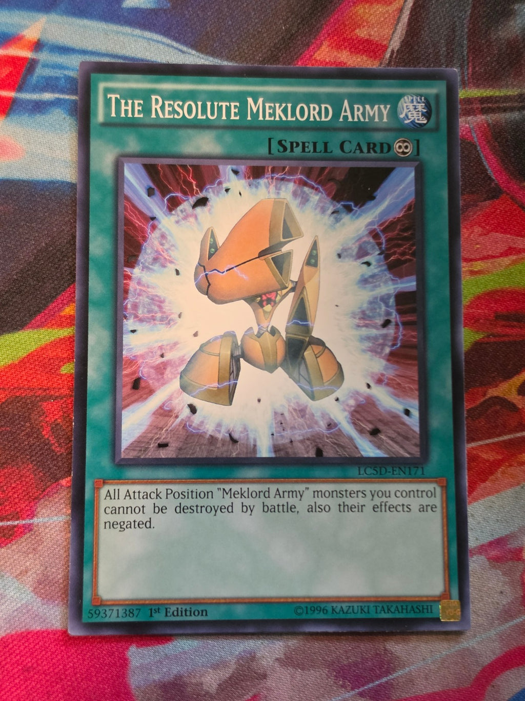 The Resolute Meklord Army Common Legendary Collection 5D's LC5D-EN171 LP