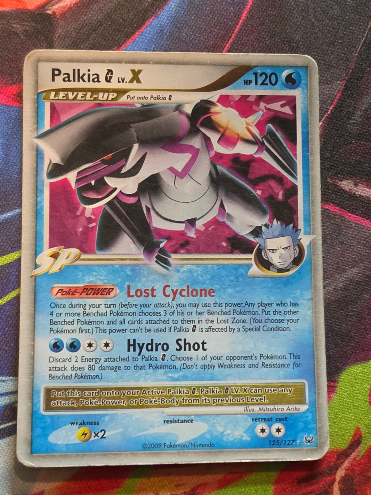 Palkia G Lv.X Ultra Rare Platinum 125/127 HP Pokemon
