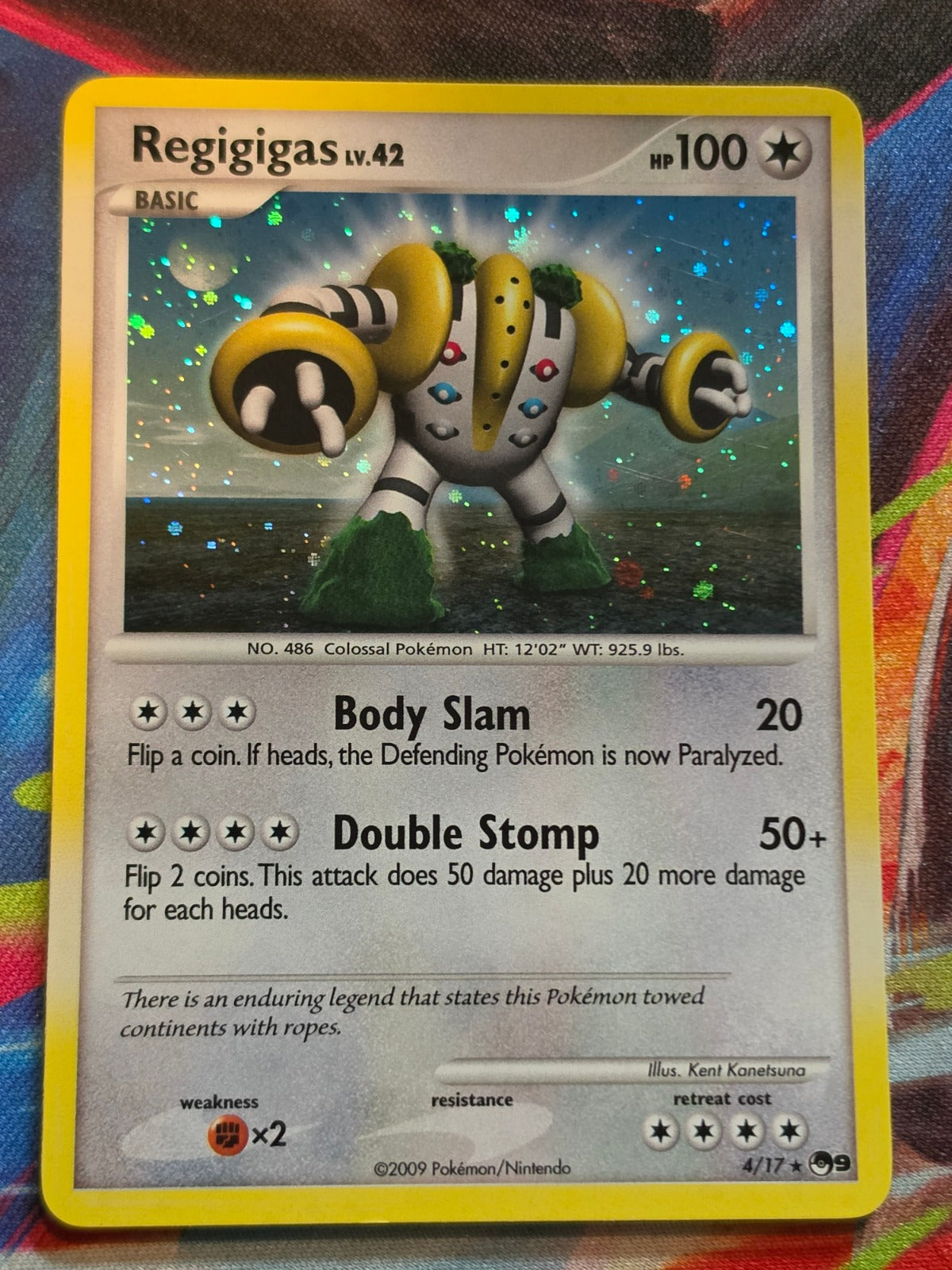 Regigigas Rare POP Series 9 004/017 NM-/LP+ Pokemon