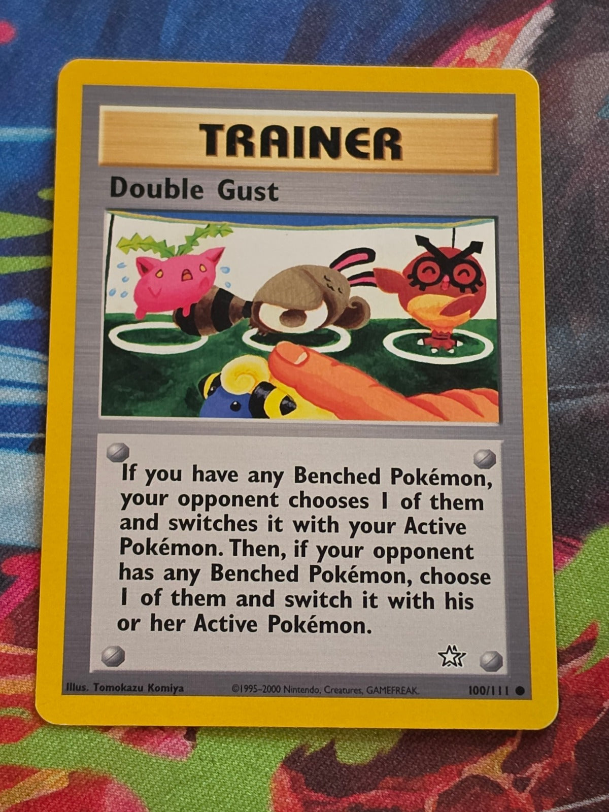 Double Gust - 100/111 - Neo Genesis - Common - Unlimited - LP Pokemon