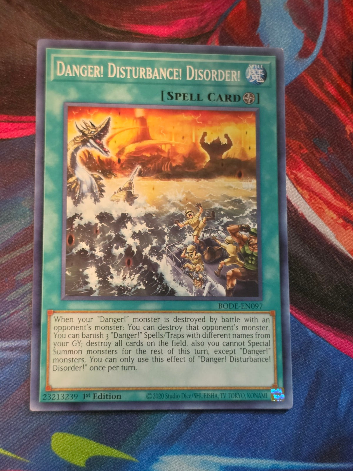 Danger! Disturbance! Disorder! Common Burst of Destiny BODE-EN097 LP