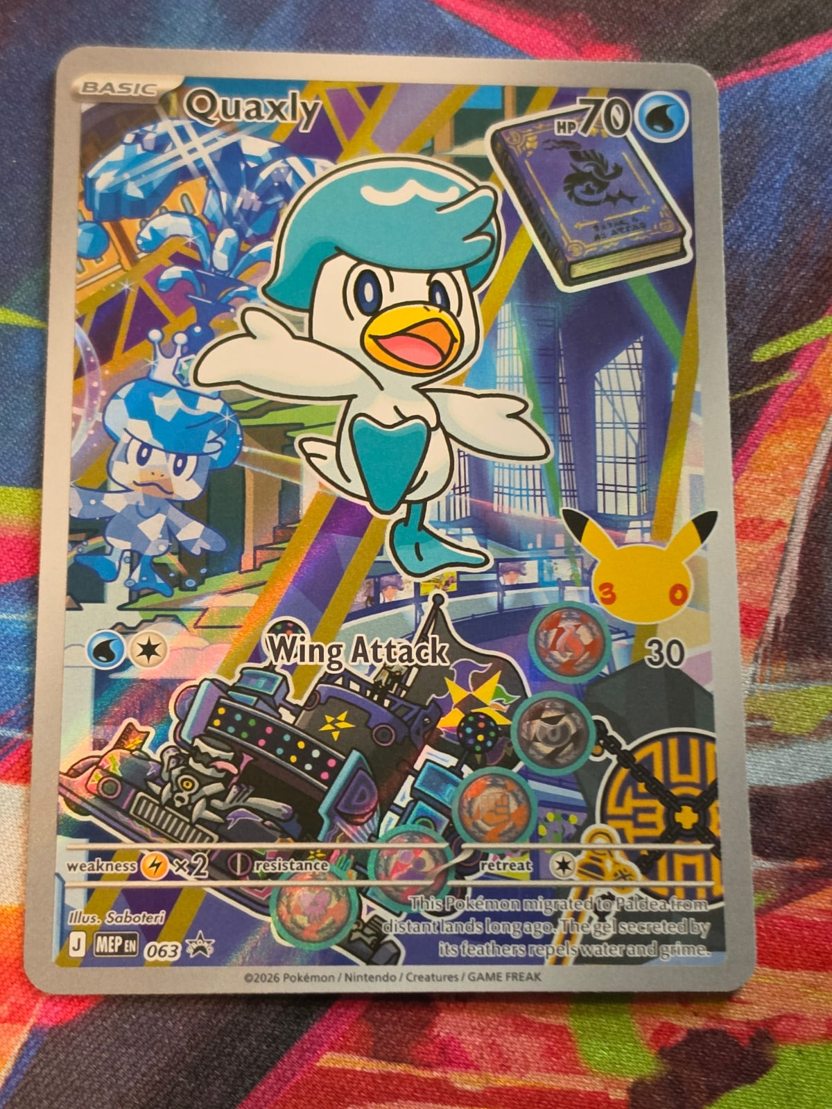 Quaxly Promo ME: Mega Evolution Promo 063 NM Pokemon