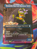 Donatello, Way with Machines (Borderless) - 197 - Teenage Mutant Ninja Turtles - U - NM - MTG