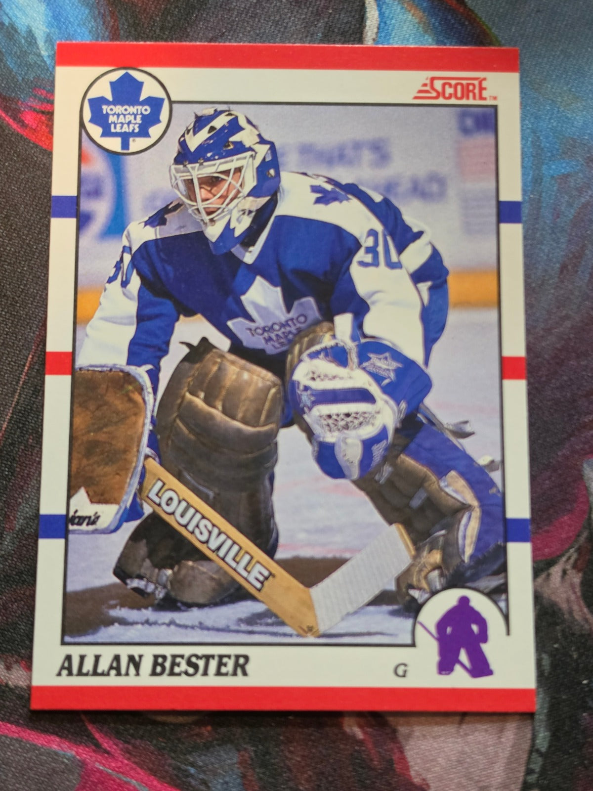 Allan Bester 1990-91 Score Canadian #27 NM Hockey