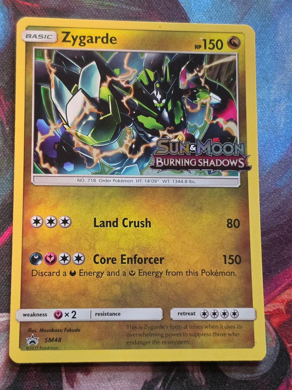Zygarde (Prerelease) Promo SM Promos SM48 NM- Pokemon