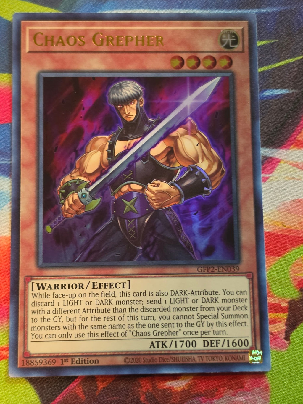 Chaos Grepher Ultra Rare Ghosts From the Past: The 2nd Haunting GFP2-EN039 LP