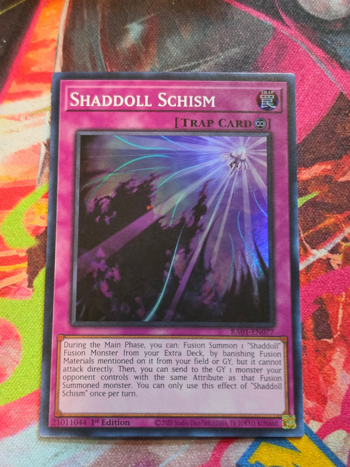 Shaddoll Schism Super Rare 25th Anniversary Rarity Collection RA01-EN077 NM