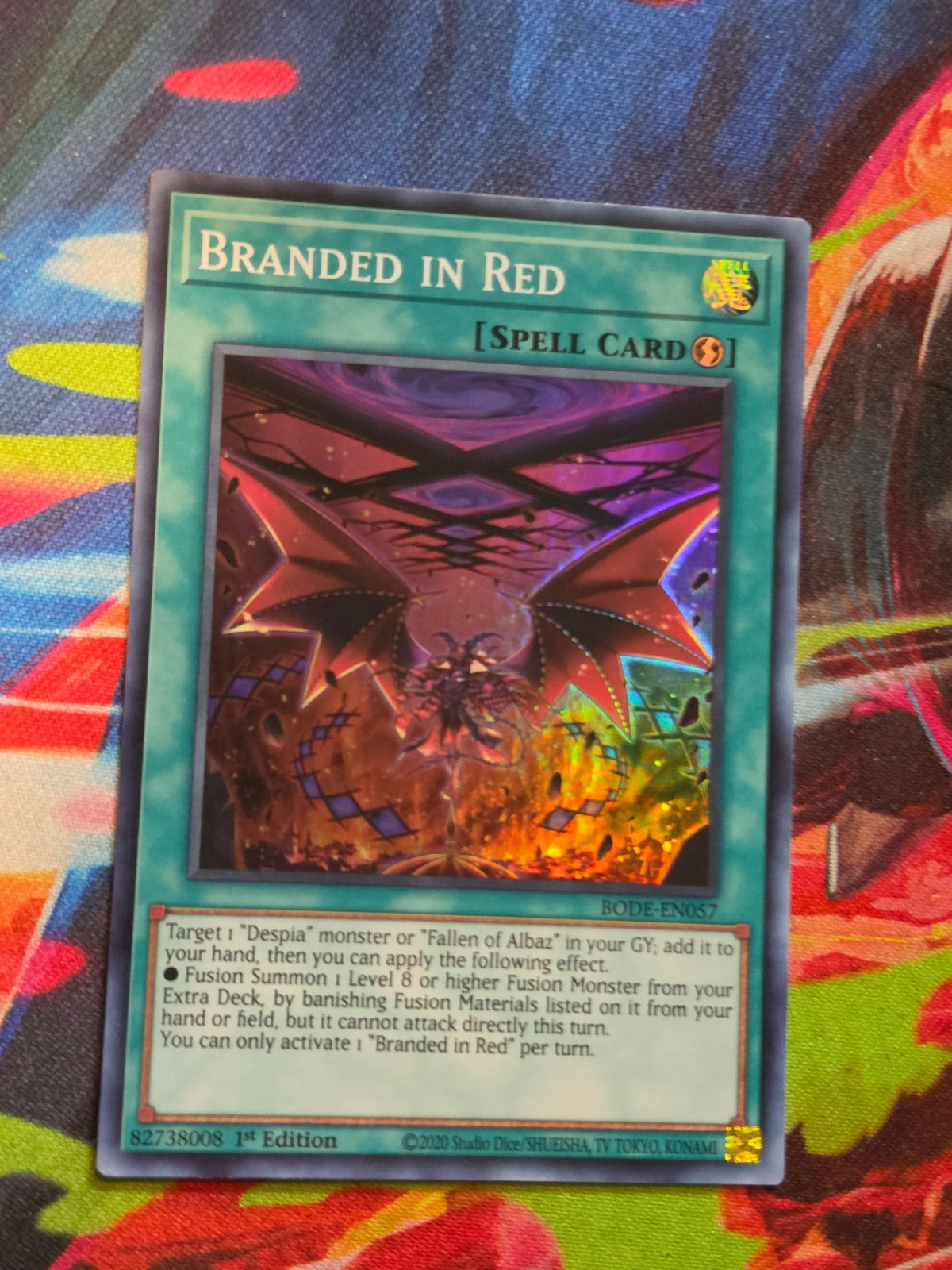 Branded in Red Super Rare Burst of Destiny BODE-EN057 LP