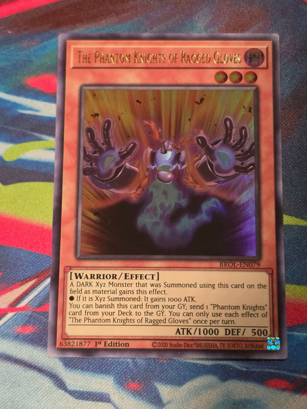 The Phantom Knights of Ragged Gloves Ultra Rare Brothers of Legend BROL-EN079 LP