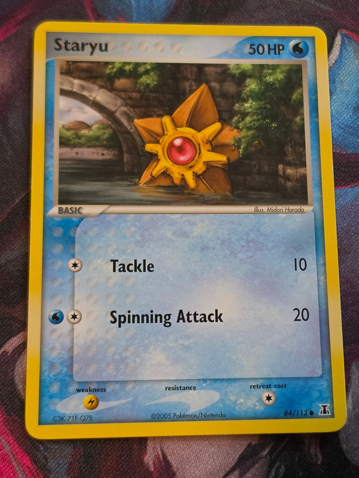 Staryu - 84/113 - EX Delta Species - Common - MP - Pokemon