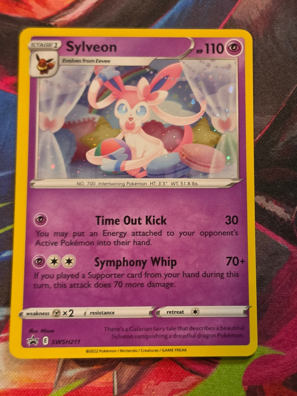 Sylveon Promo SWSH: Sword & Shield Promo Cards SWSH211 NM Pokemon