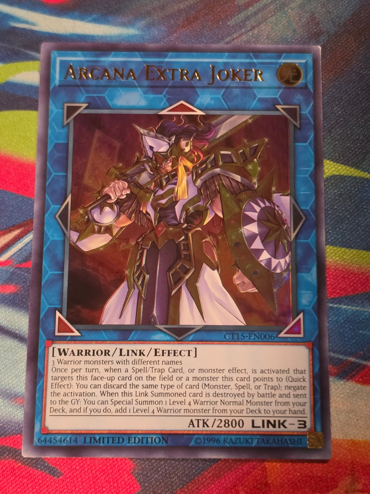 Arcana Extra Joker Ultra Rare 2018 Mega-Tins CT15-EN006 LP