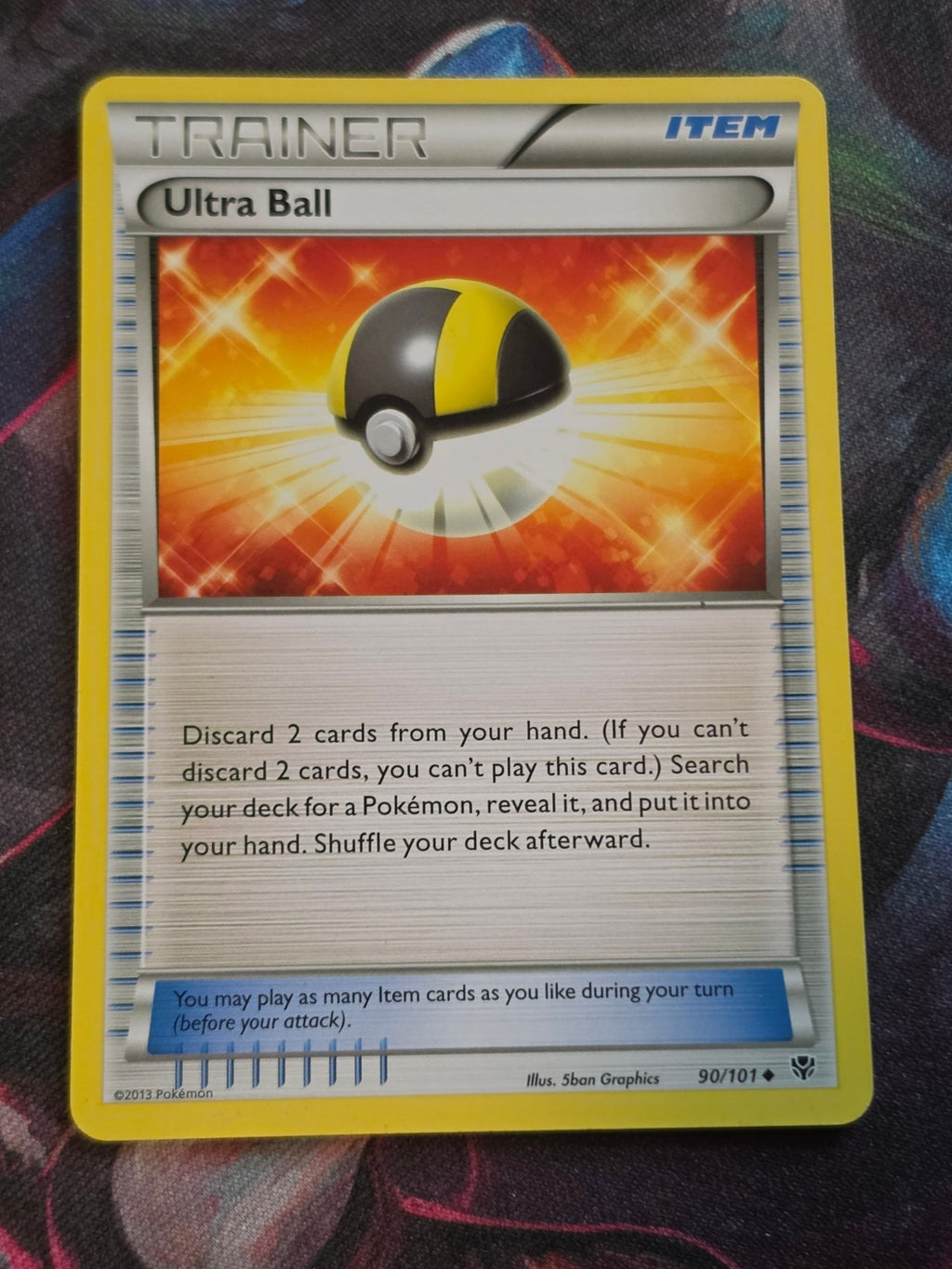 Ultra Ball - 90/101 - Plasma Blast - Uncommon - LP - Pokemon