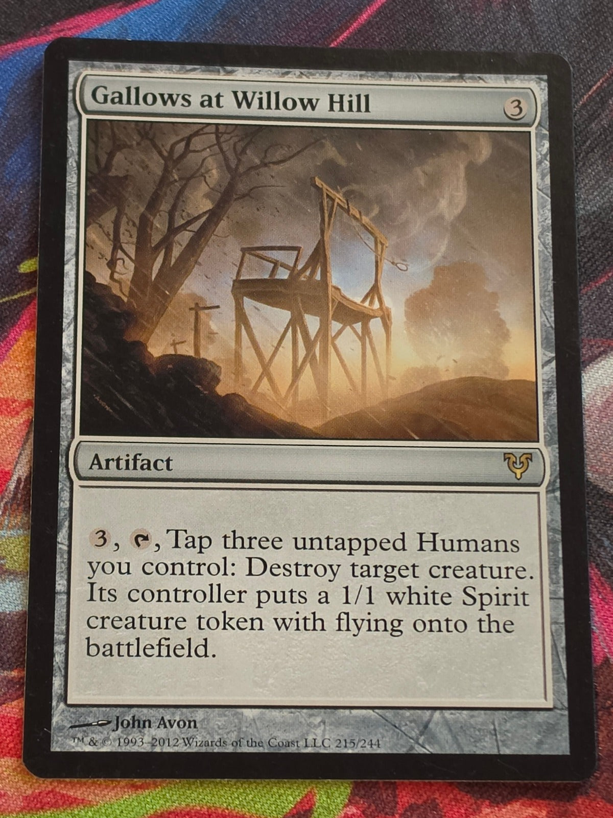 Gallows at Willow Hill - 215 - Avacyn Restored - Rare - LP - MTG