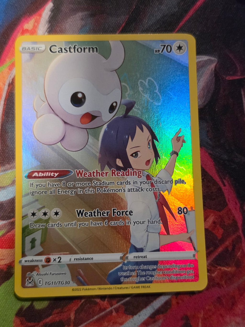 Castform Ultra Rare Lost Origin Trainer Gallery TG11/TG30 NM Pokemon