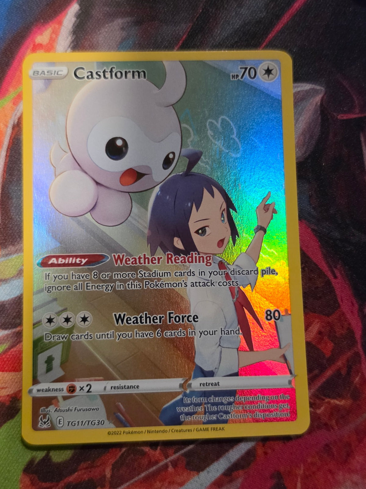 Castform Ultra Rare Lost Origin Trainer Gallery TG11/TG30 NM Pokemon