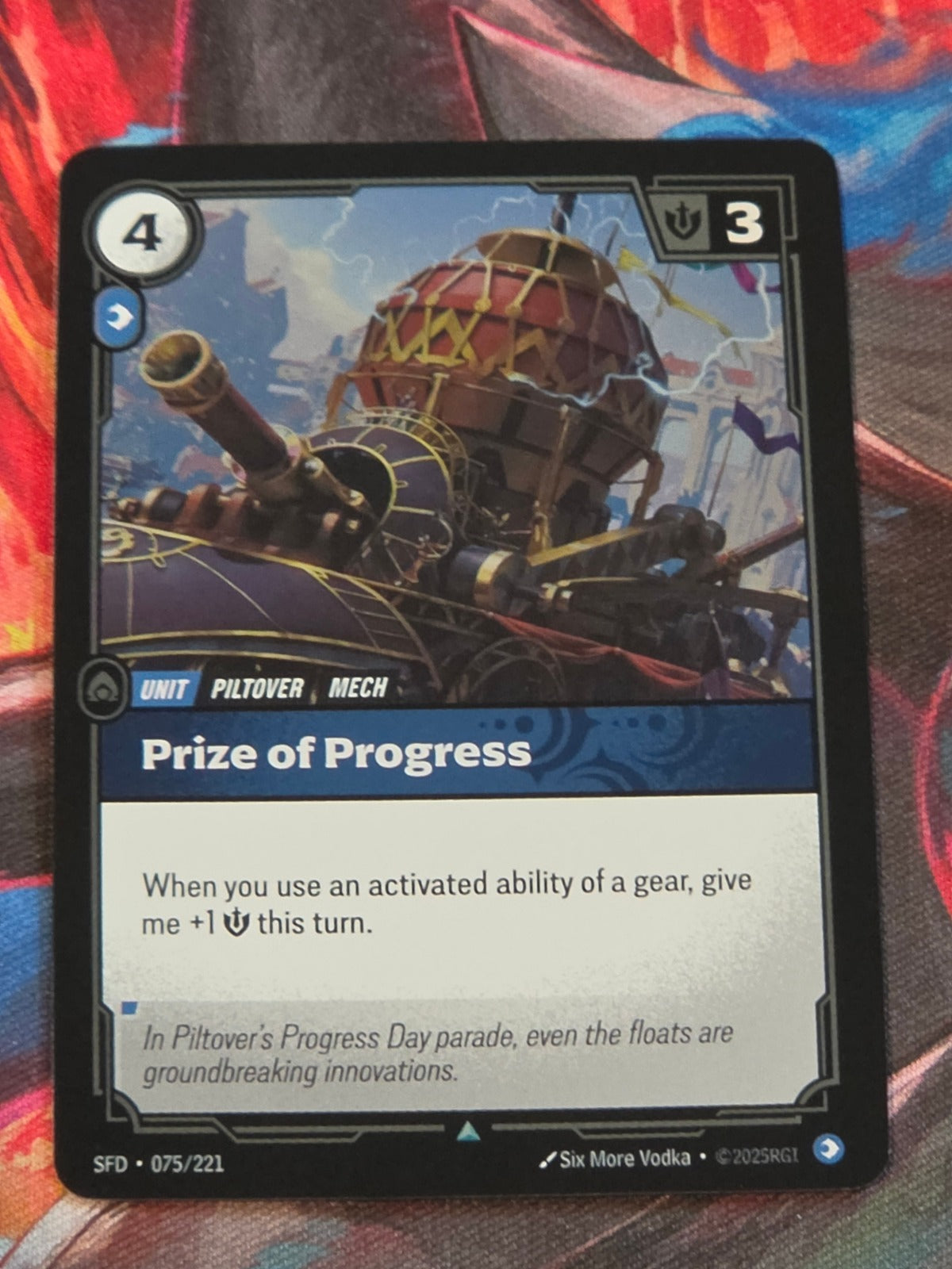 Prize of Progress - 075/221 - Spiritforged - Uncommon - NM