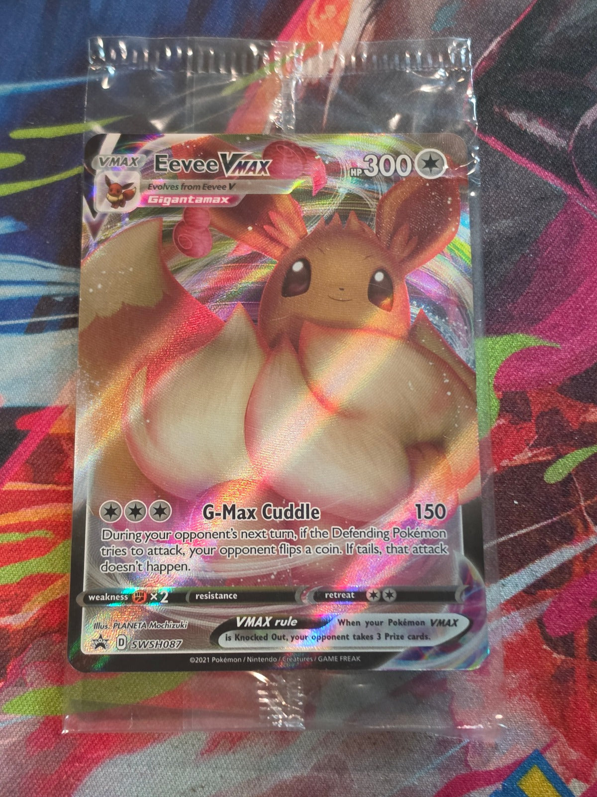 Eevee VMAX Promo SWSH: Sword & Shield Promo Cards SWSH087 NM SEALED Pokemon