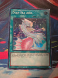 Deep Sea Aria Super Rare 2021 Tin of Ancient Battles MP21-EN076 1st Edition LP Yu-Gi-Oh!