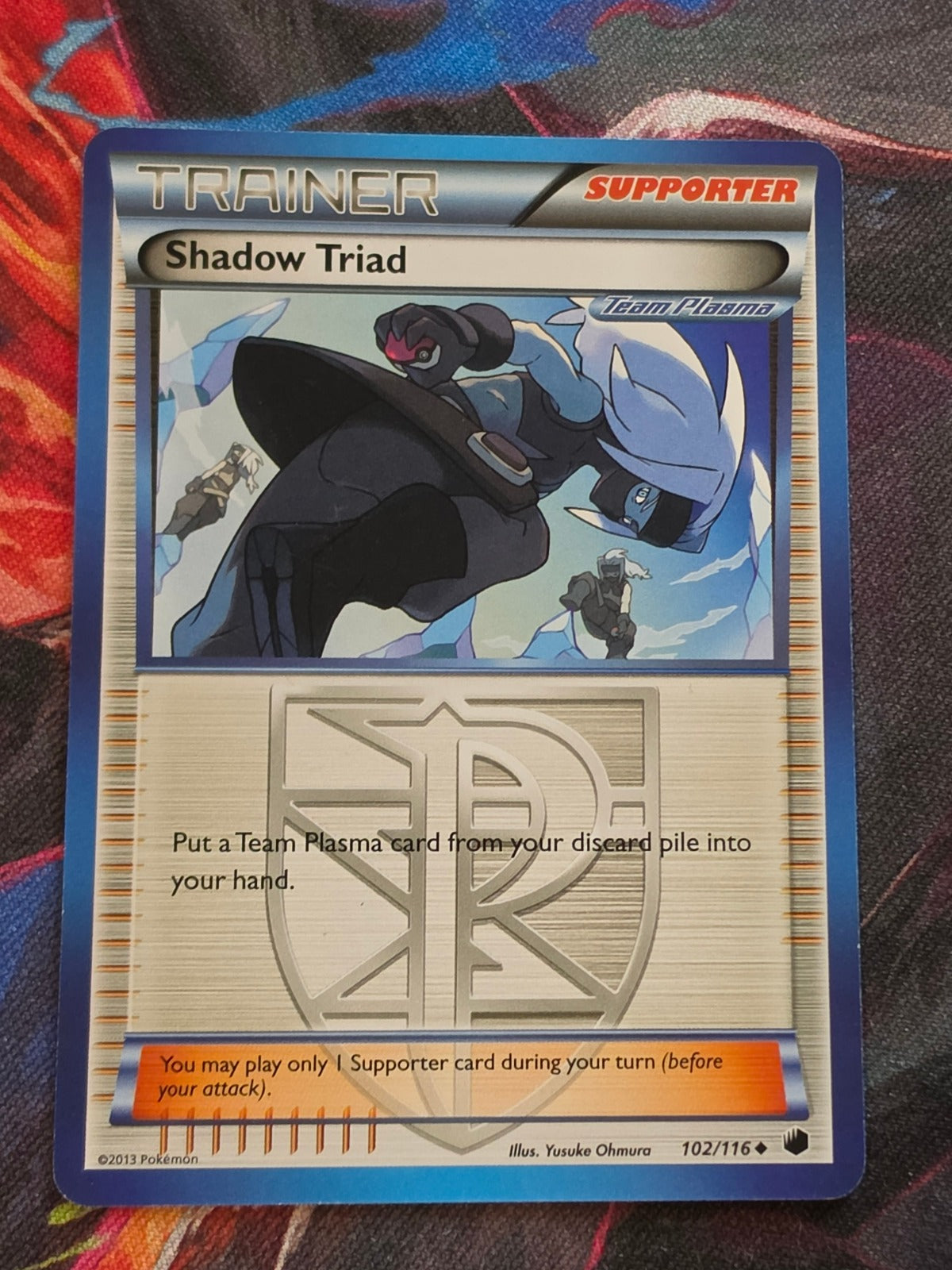 Shadow Triad (Team Plasma) - 102/116 - Plasma Freeze - Uncommon - NM - Pokemon