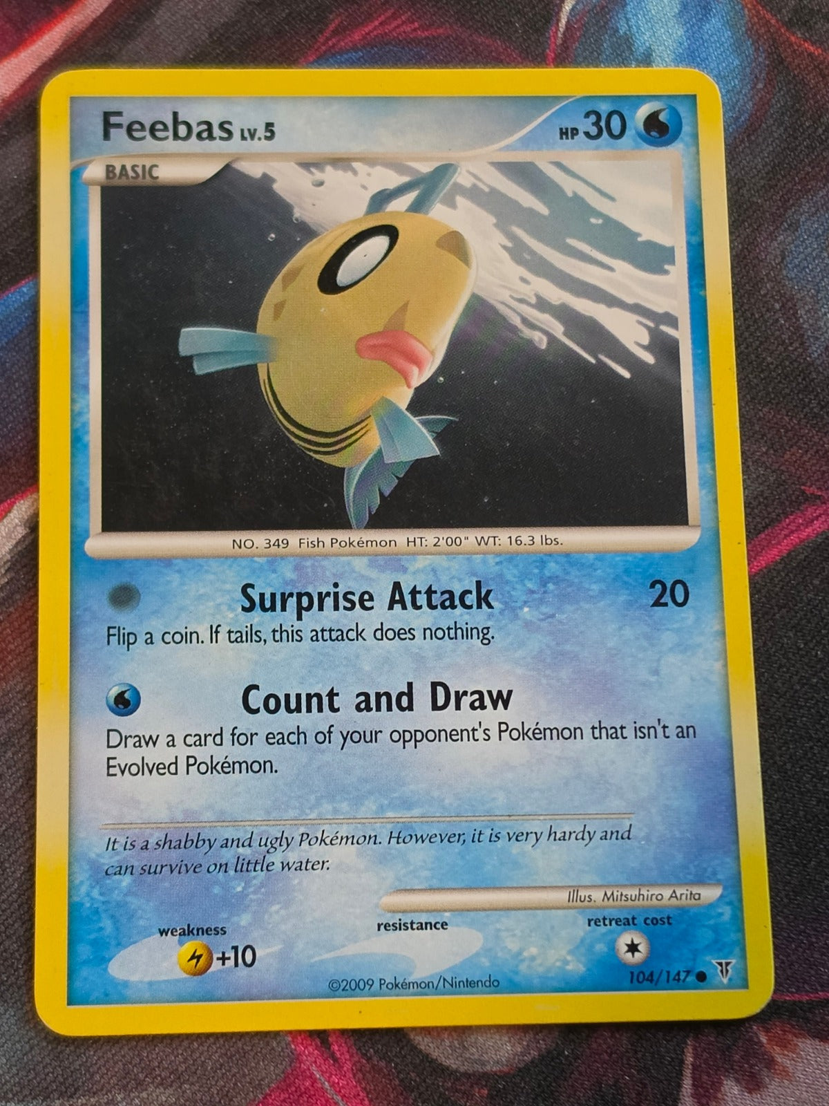 Feebas - 104/147 - Supreme Victors - Common - MP - Pokemon
